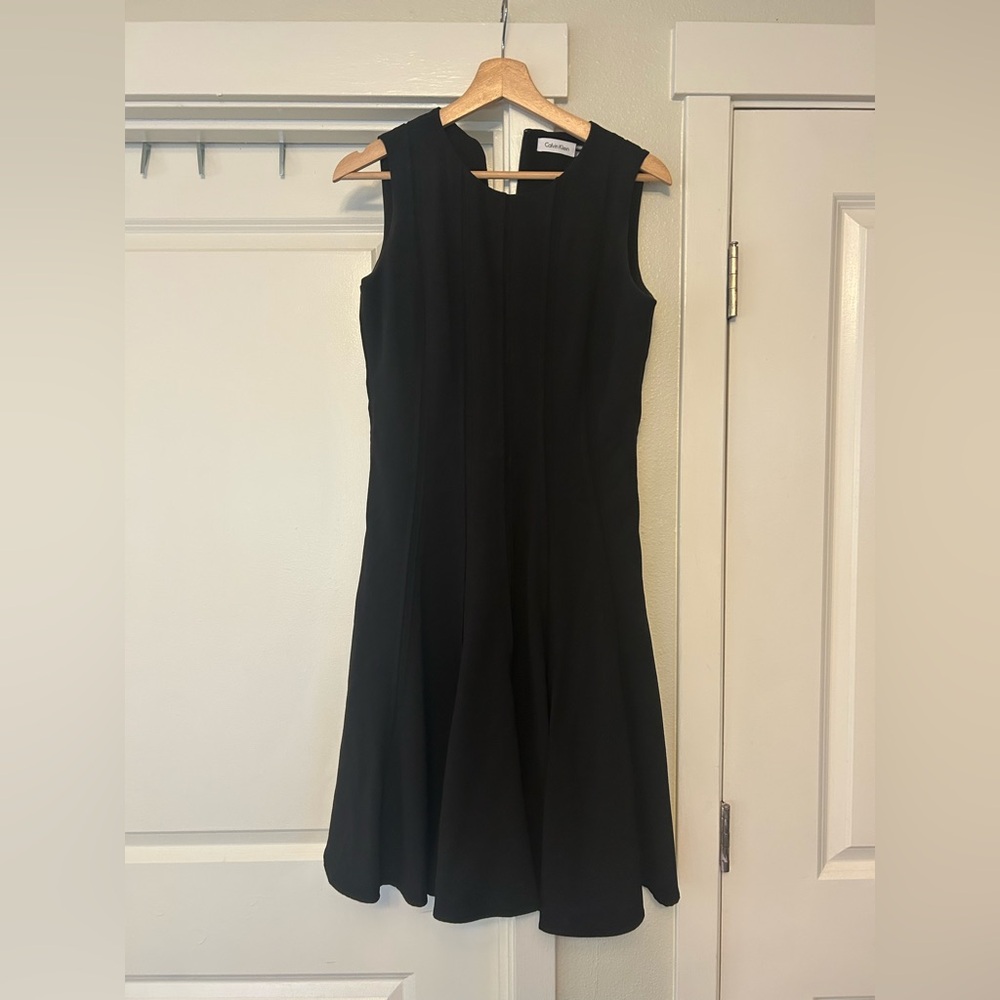 Calvin Klein Black Midi Dress, 6